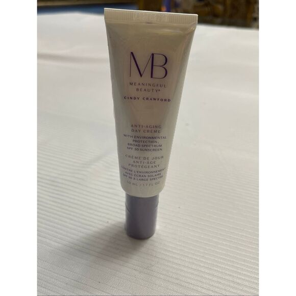 Meaningful Beauty Cindy Crawford Anti Aging Day Creme 1.7 oz SPF 30 Sealed - Picture 1 of 5